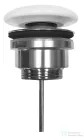 Sapho KERASAN klik-klak mosdólefolyó kerámia fedéllel, 5/4“, 5-65mm (923301)