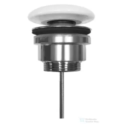   Sapho KERASAN klik-klak mosdólefolyó kerámia fedéllel, 5/4“, 5-65mm (923301)