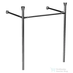   Sapho KERASAN THE NEW YORKER álló mosdótartó konzol, 80cm-es mosdóhoz, króm 927590