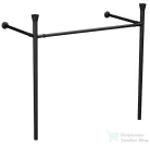 Sapho KERASAN THE NEW YORKER álló mosdótartó konzol, 100cm-es mosdóhoz, matt fekete (927631)