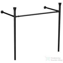   Sapho KERASAN THE NEW YORKER álló mosdótartó konzol, 100cm-es mosdóhoz, matt fekete (927631)