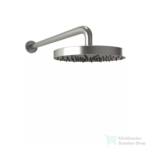 Bugnatese 20 cm-es fejzuhany 40 cm-es zuhanykarral,szálcsiszolt nikkel 93848NS