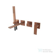   Bugnatese ATELIER falsík alatti kád csaptelep kézizuhannyal,PVD fényes rame 9401PR