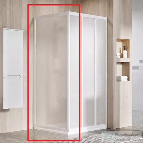Ravak SUPERNOVA APSS-90 90 cm-es fix oldalfal, fehér+pearl,940701R211