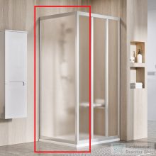   Ravak SUPERNOVA APSS-90 90 cm-es fix oldalfal, szatén+grape,94070UR2ZG