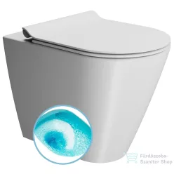   Sapho GSI KUBE X SWIRLFLUSH fali WC, 36x55cm, dual-matt fehér (941009)