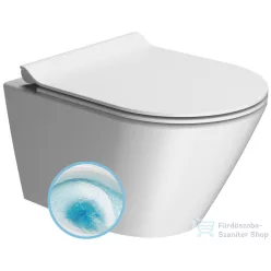   Sapho GSI KUBE X fali WC, GeniusFlush, 36x50cm, dual matt fehér (941209)