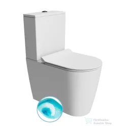   Sapho GSI KUBE X monoblokkos WC,Swirlflush, alsó/hátsó kifolyású, dual matt fehér (941909K)