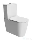 Sapho GSI KUBE X monoblokkos WC,Swirlflush, alsó/hátsó kifolyású, dual matt fehér (941909K)