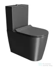 Sapho GSI KUBE X monoblokkos WC,Swirlflush, alsó/hátsó kifolyású, dual matt fekete (941926K)