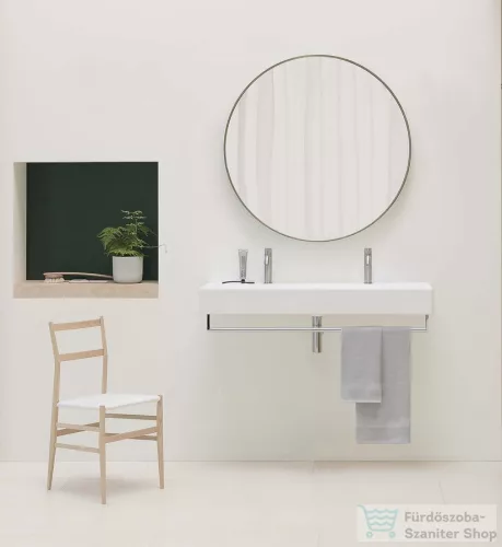 Sapho GSI KUBE X kerámiamosdó, ExtraGlaze, 2 furattal, 120x47cm (9424211)