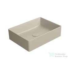   SaphoGSI KUBE X kerámiamosdó, 50x37cm, matt kréta (942908)