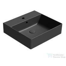   Sapho GSI KUBE X kerámiamosdó, 50x47cm, matt fekete (9430126)