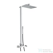   Bugnatese Atelier zuhanyrendszer 35x25 cm-es esőztetővel és zuhanyszettel,króm 9436CCR