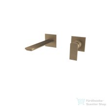   Bugnatese ATELIER falsík alatti mosdócsaptelep 16 cm-es kifolyóval,belső egységgel,leeresztő nélkül,matt bronz 9445BO