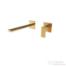   Bugnatese ATELIER falsík alatti mosdócsaptelep 21,5 cm-es kifolyóval,belső egységgel,leeresztő nélkül,PVD arany 9446PO