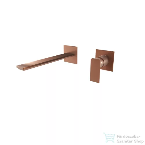 Bugnatese ATELIER falsík alatti mosdócsaptelep 21,5 cm-es kifolyóval,belső egységgel,click-clack leeresztővel,PVD fényes rame 9446SCPR
