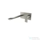Bugnatese ATELIER falsík alatti mosdócsaptelep 21,5 cm-es kifolyóval,belső egységgel,click-clack leeresztővel,szálcsiszolt nikkel 9447SCNS