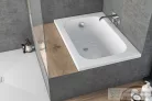 Kolpa San MINI 100x70 cm-es, beépíthető akril kád, fehér 945540