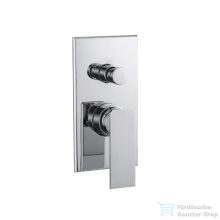   Bugnatese Atelier falsík alatti kád /zuhany csaptelep belső egységgel,króm 9472CR