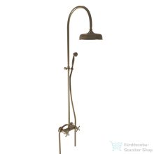   Bugnatese Lady zuhanyrendszer 20 cm-es esőztetővel,zuhanyszettel,Bronz 947CBR