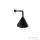 Bugnatese Orion 20 cm-es fejzuhany 32 cm-es zuhanykarral,matt fekete 94841NE