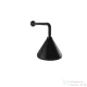 Bugnatese Orion 20 cm-es fejzuhany 32 cm-es zuhanykarral,matt fekete 94841NE