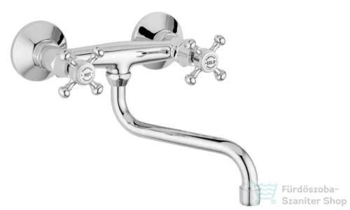 Bugnatese  Lady fali  mosogatócsaptelep leer.nélkül króm színben 952
