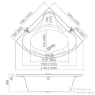 Roth Sabrina Neo 140x140 sarokkád