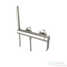   Bugnatese TESS zuhany csaptelep zuhanyszettel,szálcsiszolt nikkel 9635NS