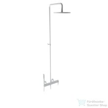   Bugnatese TESS zuhanyrendszer 22,5 cm-es fejzuhannyal,matt fehér 9642CBI