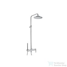   Bugnatese TESS zuhanyrendszer 22,5 cm-es fejzuhannyal,króm 9642CCR