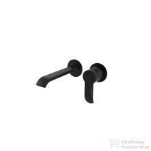   Bugnatese TESS falsík alatti mosdó csaptelep 19 cm-es kifolyóval leeresztő nélkül,belső egységgel,matt fekete 9645NE