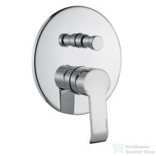   Bugnatese TESS falsík alatti kád/zuhany csaptelep belső egységgel,króm 9672CR