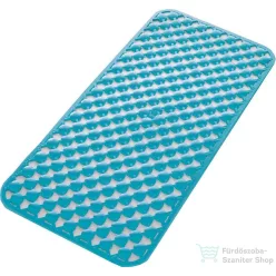   AQUALINE GEO fürdőszobai szőnyeg csúszásgátlóval, kádba, 360x710cm, kék (97367111)