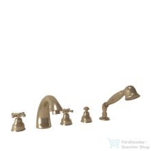   Bugnatese LADY 5 üléses kádtöltő csaptelep zuhanyszettel,Bronz 980BR