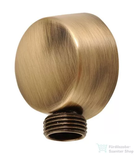 Sapho Kerek fali csatlakozó, bronz 9816