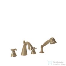   Bugnatese LADY 4 üléses kádtöltő csaptelep zuhanyszettel,Bronz 981BR