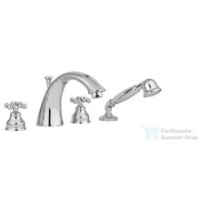   Bugnatese LADY Peremre szerelt 4 üléses kádcsaptelep, króm színben 981