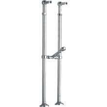   Sapho Térben álló csaptelep csatlakozó (pár), retro, króm 9841