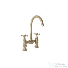   Bugnatese LADY peremre szerelhető álló mosogató csaptelep,bronz 991BR