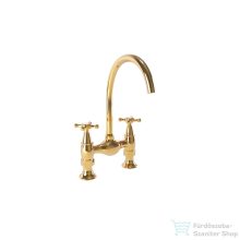   Bugnatese LADY peremre szerelhető álló mosogató csaptelep,arany 991DO