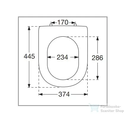 Villeroy & Boch Hommage soft close wc ülőke, tömör nyírfa,pácolt dió, fényes réz zsanérral 9926 61 00 ( 99266100 )