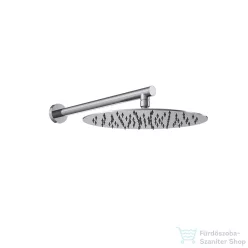   RamonSoler HYDROTHERAPY 30 cm-es kerek fejzuhany 40 cm-es zuhanykarral, króm 99H309256