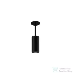   RamonSoler HYDROTHERAPY mennyezeti fejzuhany, zuhanykarral, matt fekete 99H309302