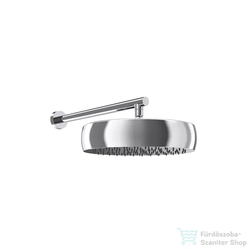 RamonSoler HYDROTHERAPY 30 cm-es kerek fejzuhany 40 cm-es zuhanykarral, króm 99H309318