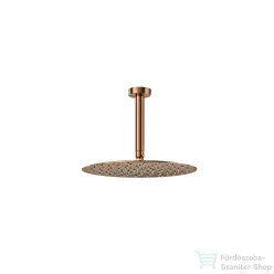   RamonSoler HYDROTHERAPY 30 cm-es fejzuhany, mennyezeti zuhanykarral, szálcsiszolt réz 99H309916