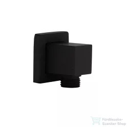   RamonSoler HYDROTHERAPY szögletes gégecső csatlakozó, matt fekete 99Z304965