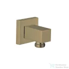 RamonSoler HYDROTHERAPY szögletes gégecső csatlakozó, szálcsiszolt arany 99Z304967