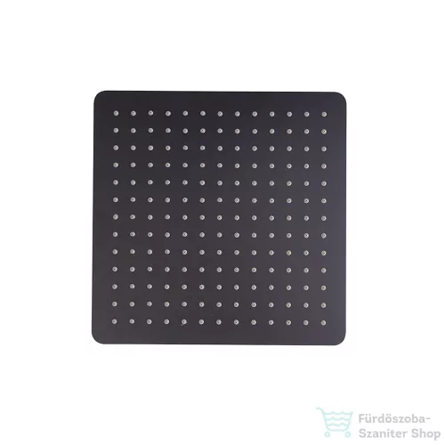 RamonSoler HYDROTHERAPY Slim 30x30 cm-es fejzuhany, matt fekete 99Z305263